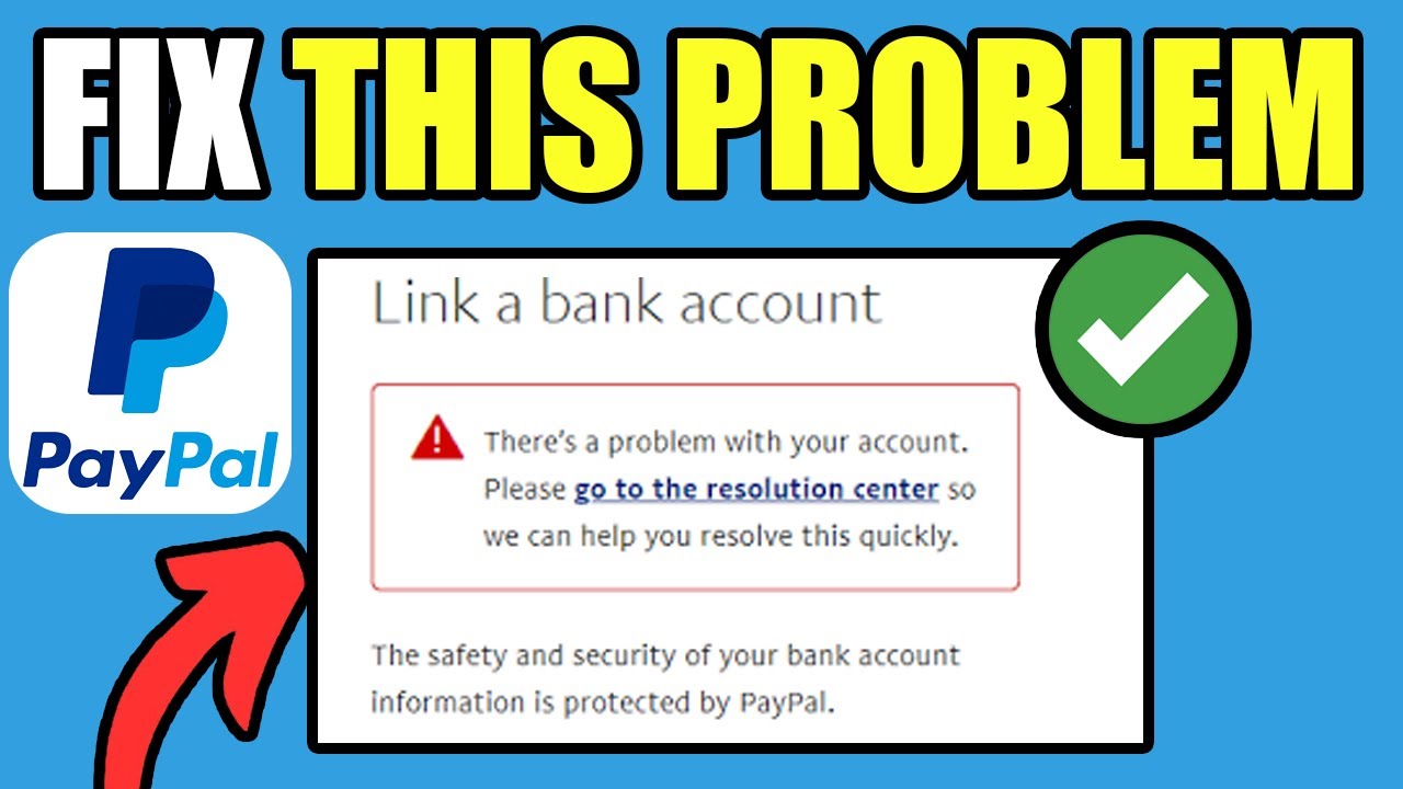 How To Fix Paypal Not Linking To Your Bank Account - Best Method