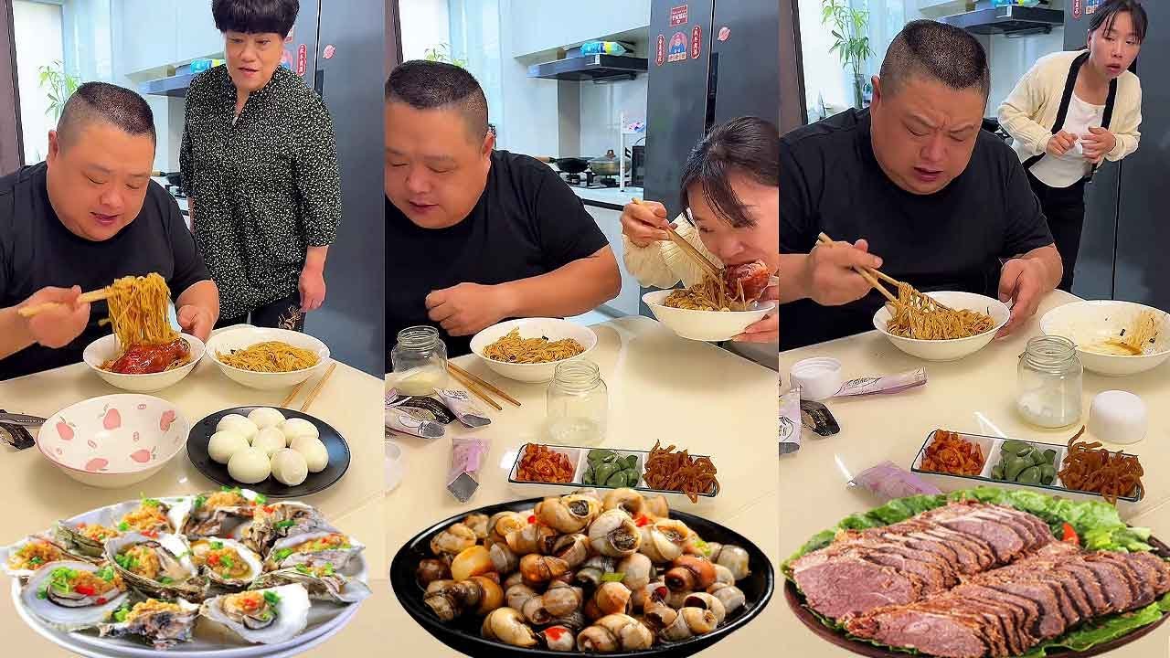 蠢老公背著我藏食物被發現，悄悄換走吃光，最後什麼都沒吃上氣哭了！ 【胖嫂美食】