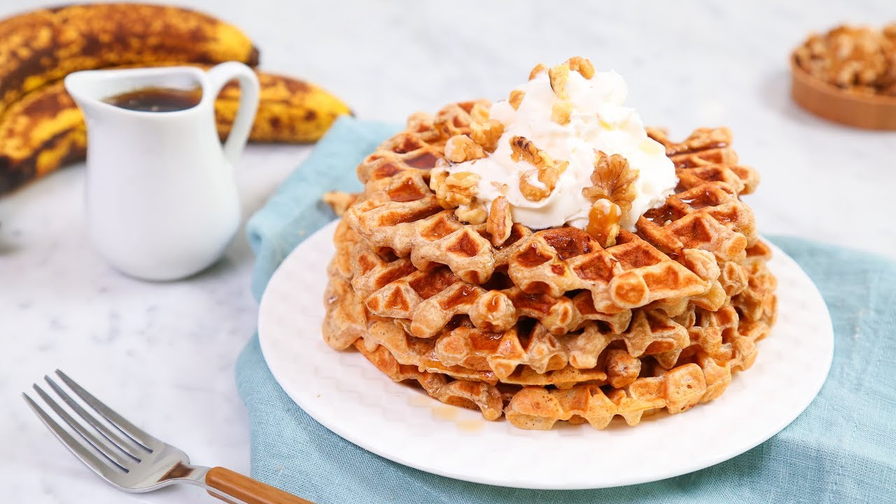 WAFFLES 5 Delicious Ways | Happy Waffle Day