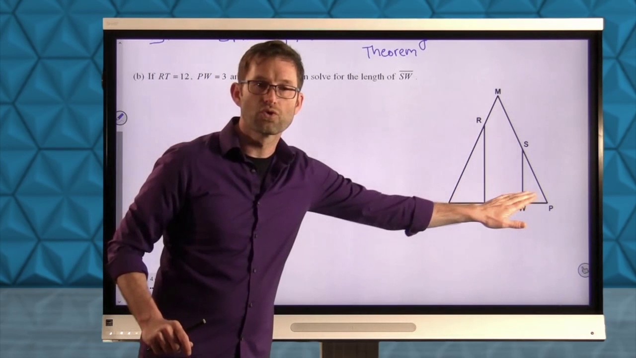 Common Core Geometry.Unit #7.Lesson #6.Reasoning with Similarity