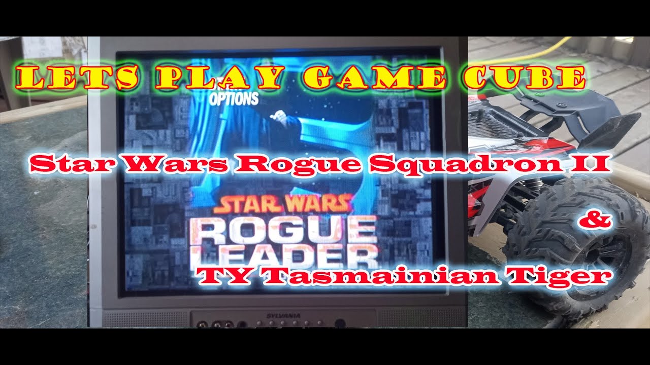 Lets Play RETRO  - Game Cube - Star Wars Rogue Squadron II &  TY Tasmanian Tiger