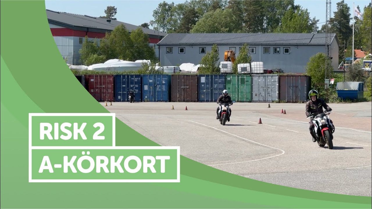 Riskutbildning - Risk 2 - A-körkort (tung motorcykel)