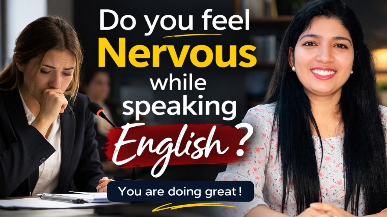 Вы чувствуете нервозность, когда говорите по-английски? 🗣️ @EnglishCornerByMansi
