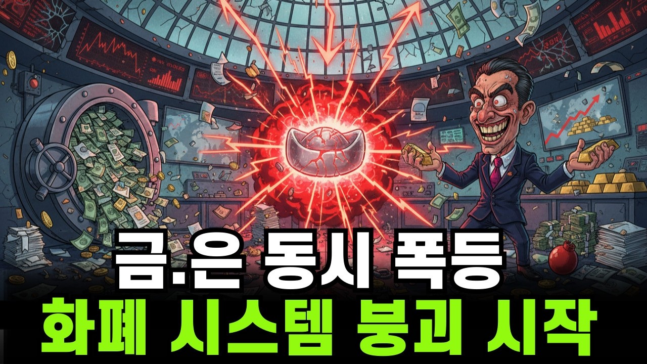 금 5,443달러, 은 180달러 돌파...금·은 동시 폭등의 진짜 이유는??