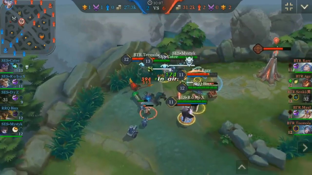 SES vs BIGETRON    ESL Indonesia Championship  game 1 Semifinals AOV 2019