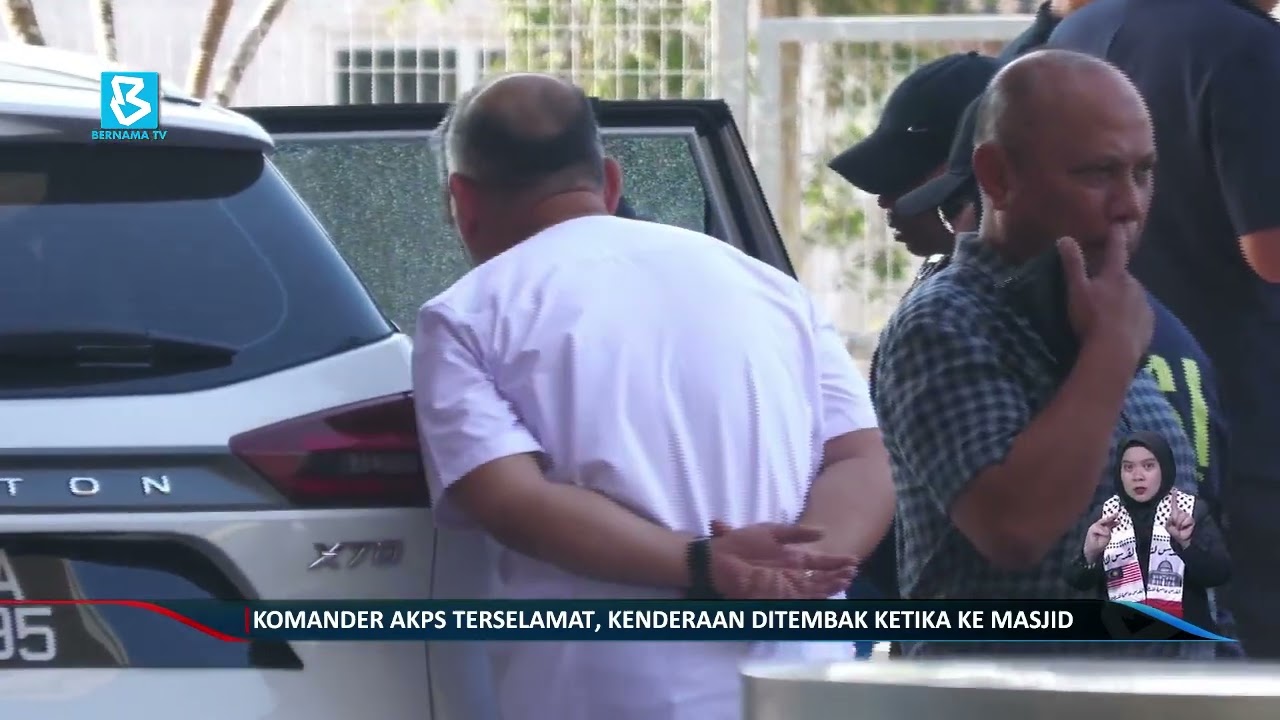 Komander AKPS terselamat, kenderaan ditembak ketika ke masjid