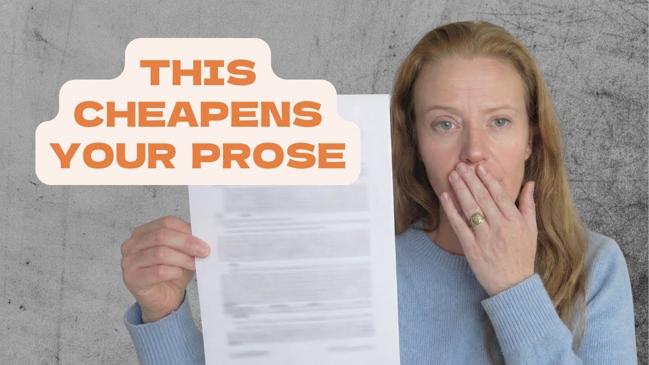 Stop Making These 3 Prose Mistakes!