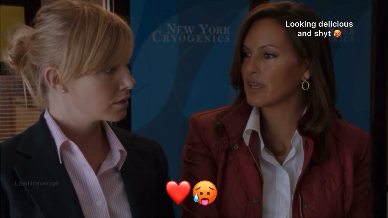 I think Amanda and Olivia need a room 🥵￼