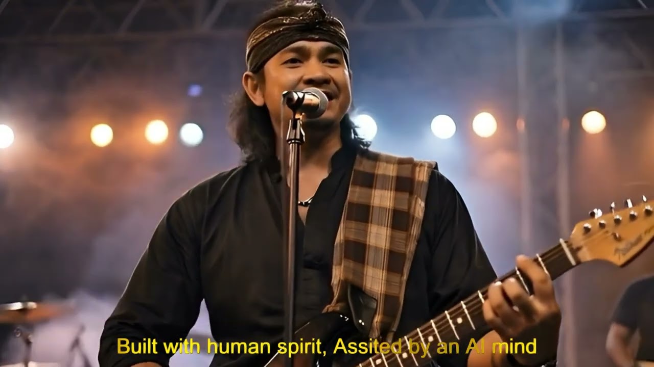 DUIT - Rock sunda interpretation (  Human + AI Music )