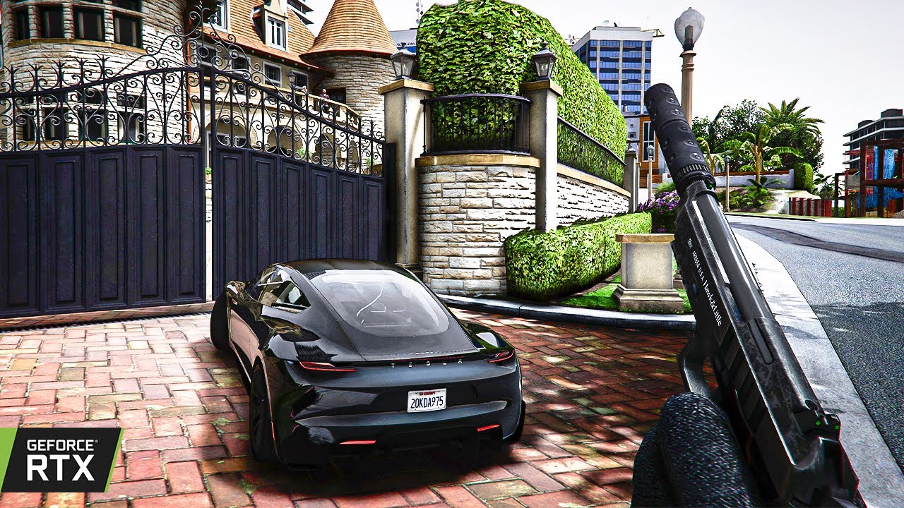 ALVO NA MANSÃO EXTREMAMENTE PERIGOSO | GTA V ASSASSINO DE ALUGUEL GAMEPLAY 4K60 NA RTX 3080 TI