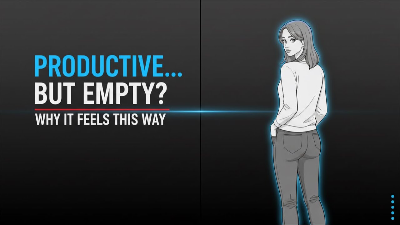 Why Productivity Feels Empty Even When You’re Doing Everything Right