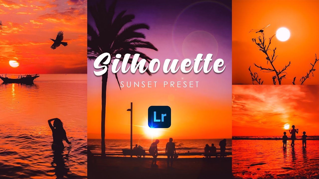 Lightroom Presets DNG & XMP Free Download | Silhouette | Sunset Preset Lightroom Mobile Tutorial