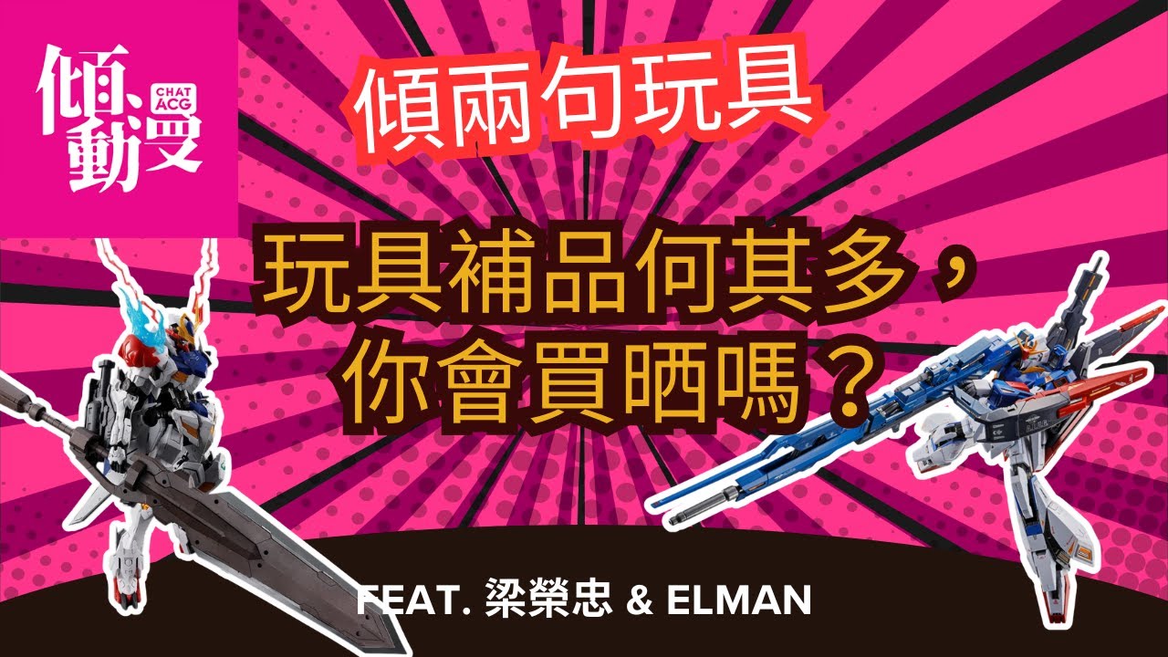 《傾兩句玩具》【玩具補品太多🤯】你會全部買晒嗎？支架、場景、武器包…玩具迷到底點揀？