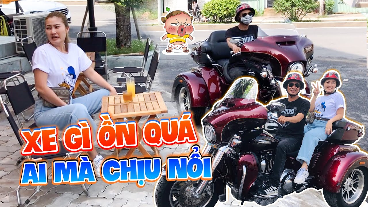 Ngọc Lan bực bội khi bị xe khủng 3 bánh Harley làm phiền | Nghệ Sĩ Tiết Cương