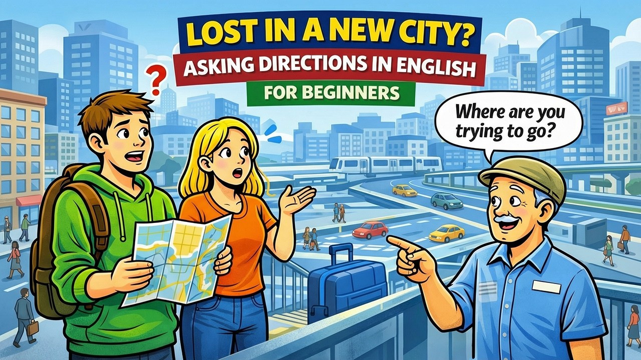 Shy to Ask for Help? How to Ask Directions in English Without Feeling Nervous