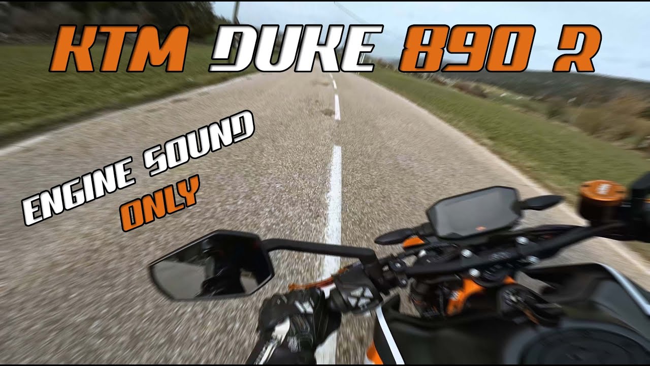 KTM DUKE 890 R #PURESOUND