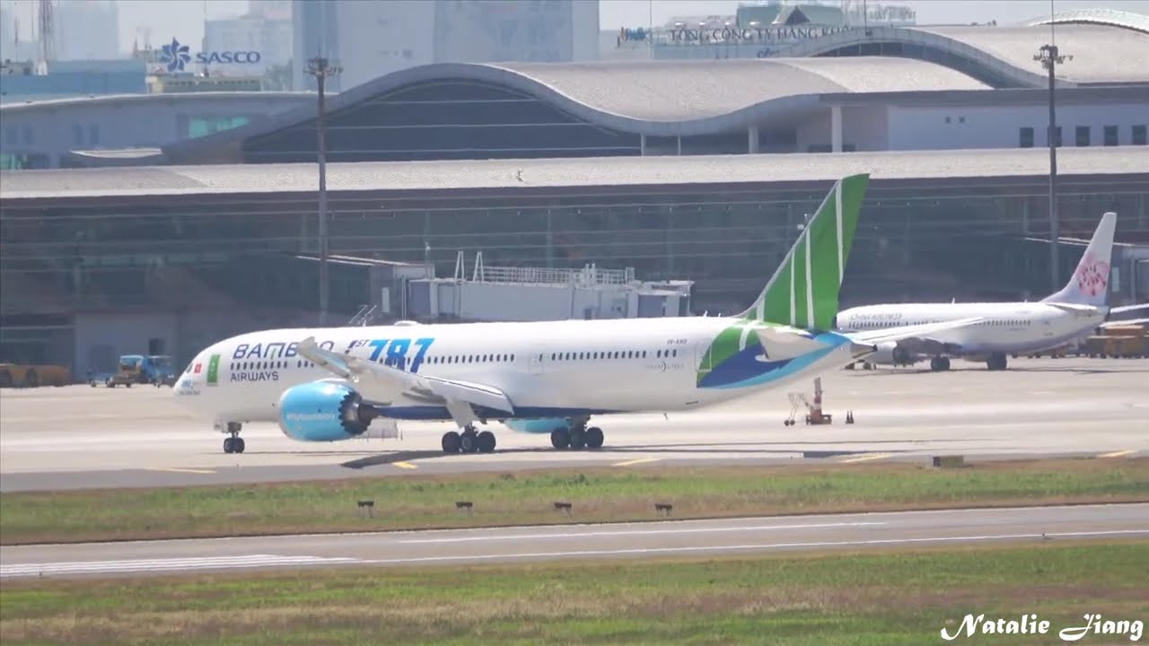 Bamboo Airways - The frist boeing 787-9 - VNA819