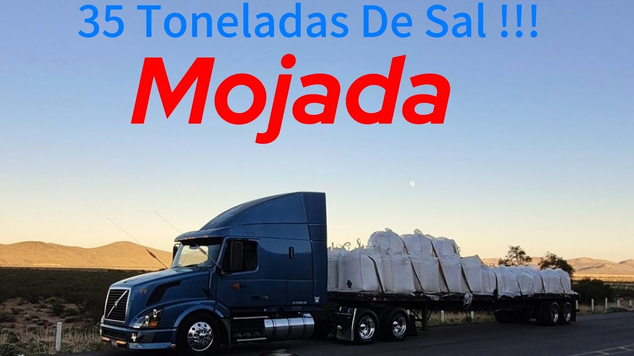 Cargue 35 Toneladas De Sal En Guerrero Negro Con Destino A Tijuana BC #GilTrucking'zTJ💥💥