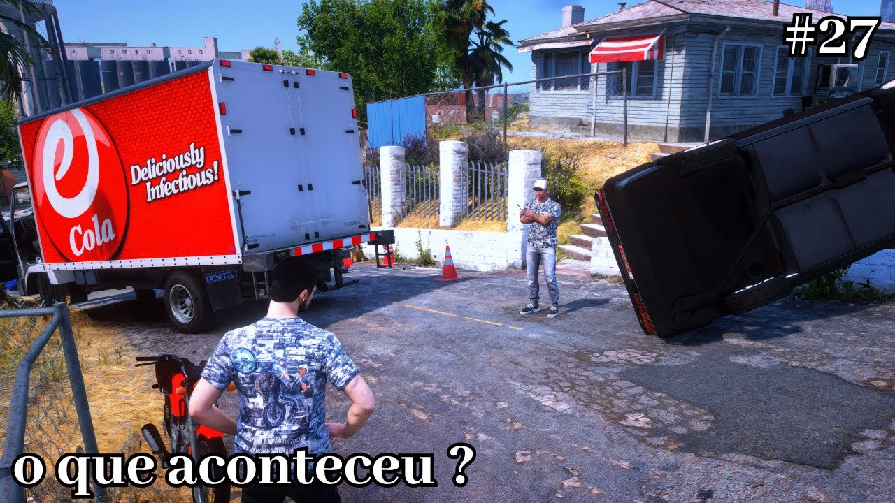 GTA 5 VIDA REAL | VENDI A MOTO DO SORTEIO POR UMA BOA CAUSA - #27 T3