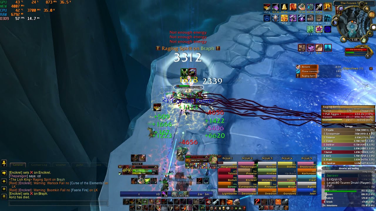 Warmane L I Q U I D vs LK 25hc (Combat Rogue Pov)