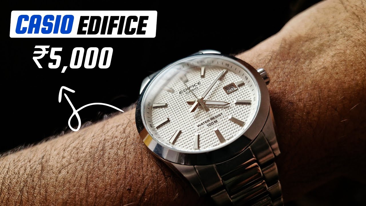 CASIO Edifice Dress Watch | Casio EDIFICE EFV–160D |  Best Edifice Watch Under ₹5000