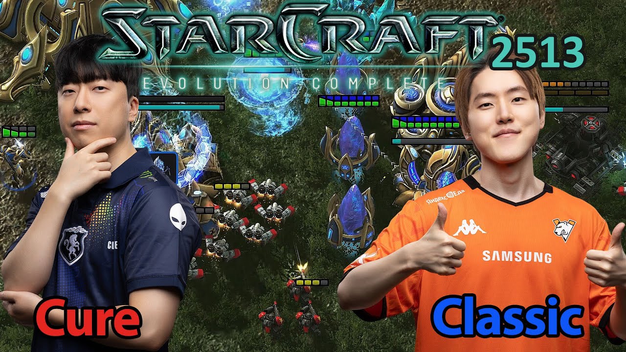 ERSTER FINALIST - 🇰🇷 Cure (T) vs 🇰🇷 Classic (P) - Starcraft: Evolution Complete - 2513