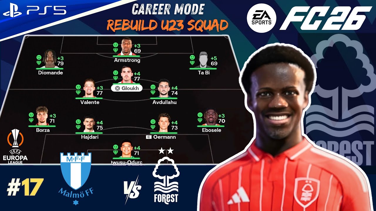 FC 26 - IRANKUNDA ALMOST HAVE A HAT-TRICK AT EUROPA LEAGUE | CAREER MODE