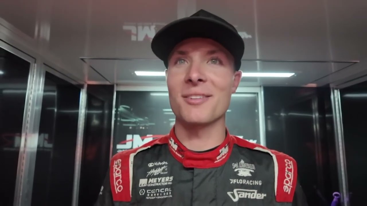 Spencer Bayston discusses his runner-up finish on Night 1 of the High Bank Nationals week at Huset's