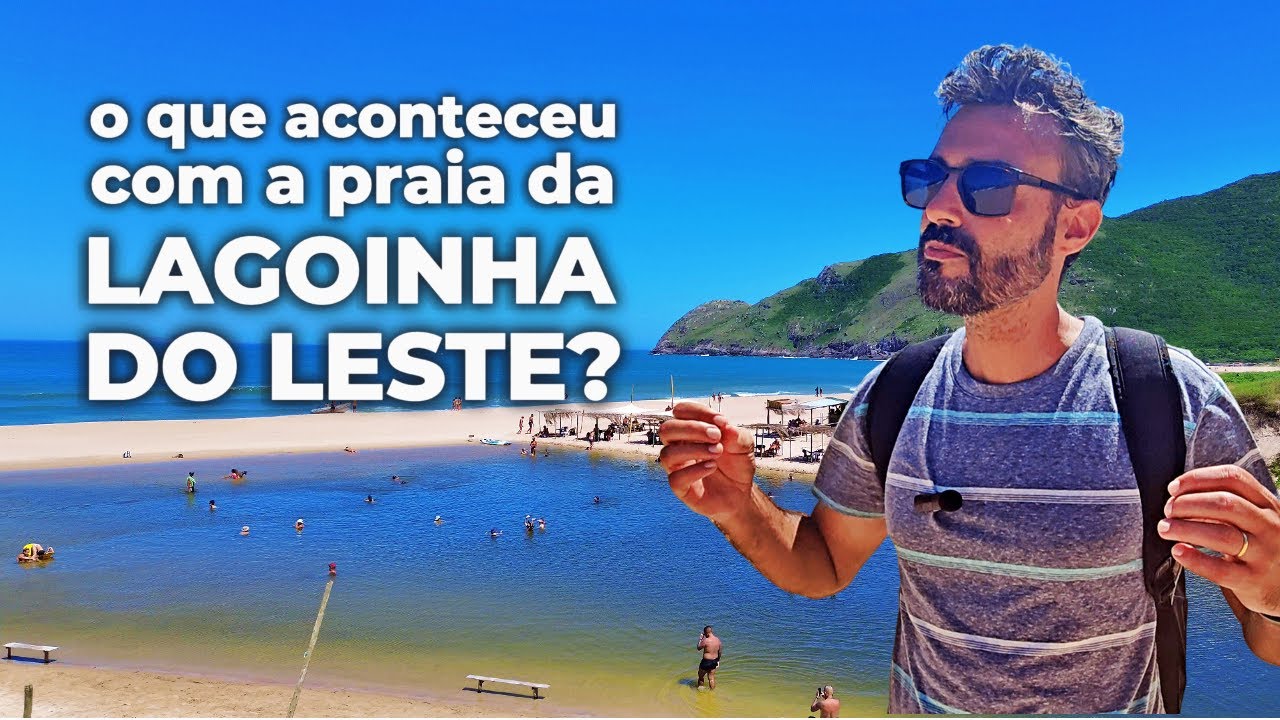 Esta é a REALIDADE da praia da LAGOINHA do LESTE em Florianópolis