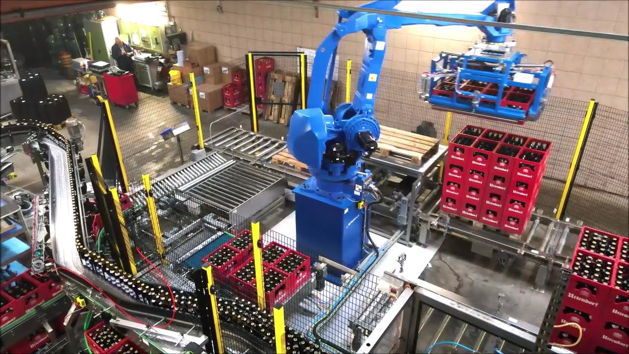 PALETTIERROBOTER Brauerei Uttendorf Vitzthum