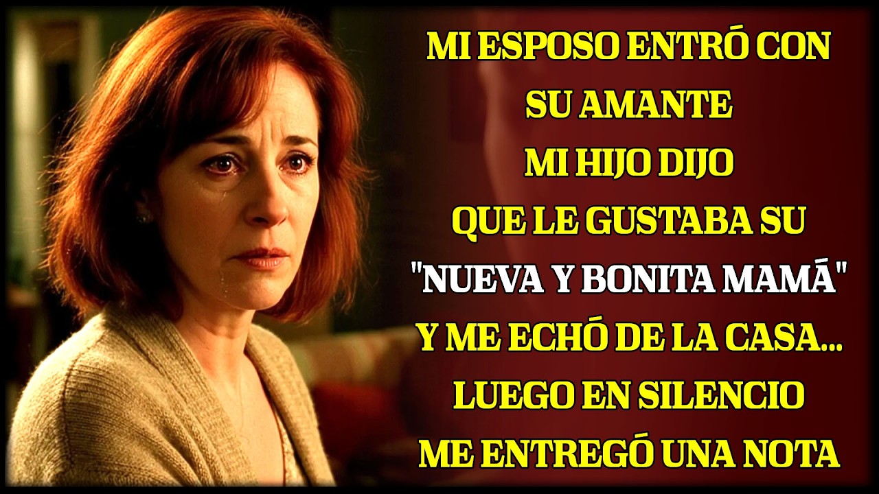 Llegó con su amante; mi hijo la llamó mamá bonita y me dio nota