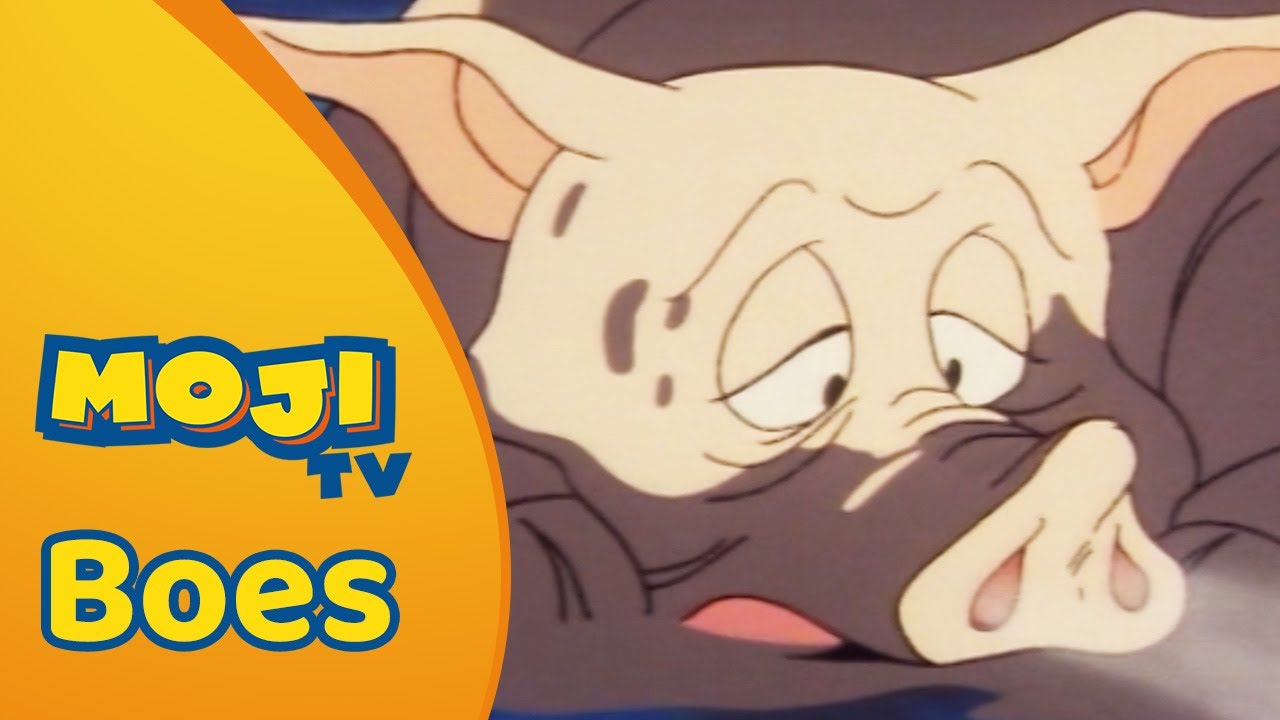 MAMA PING LOOPT WEG 😴 | BOES 🐂 | Nederlandse Kinderseries | MojiTV