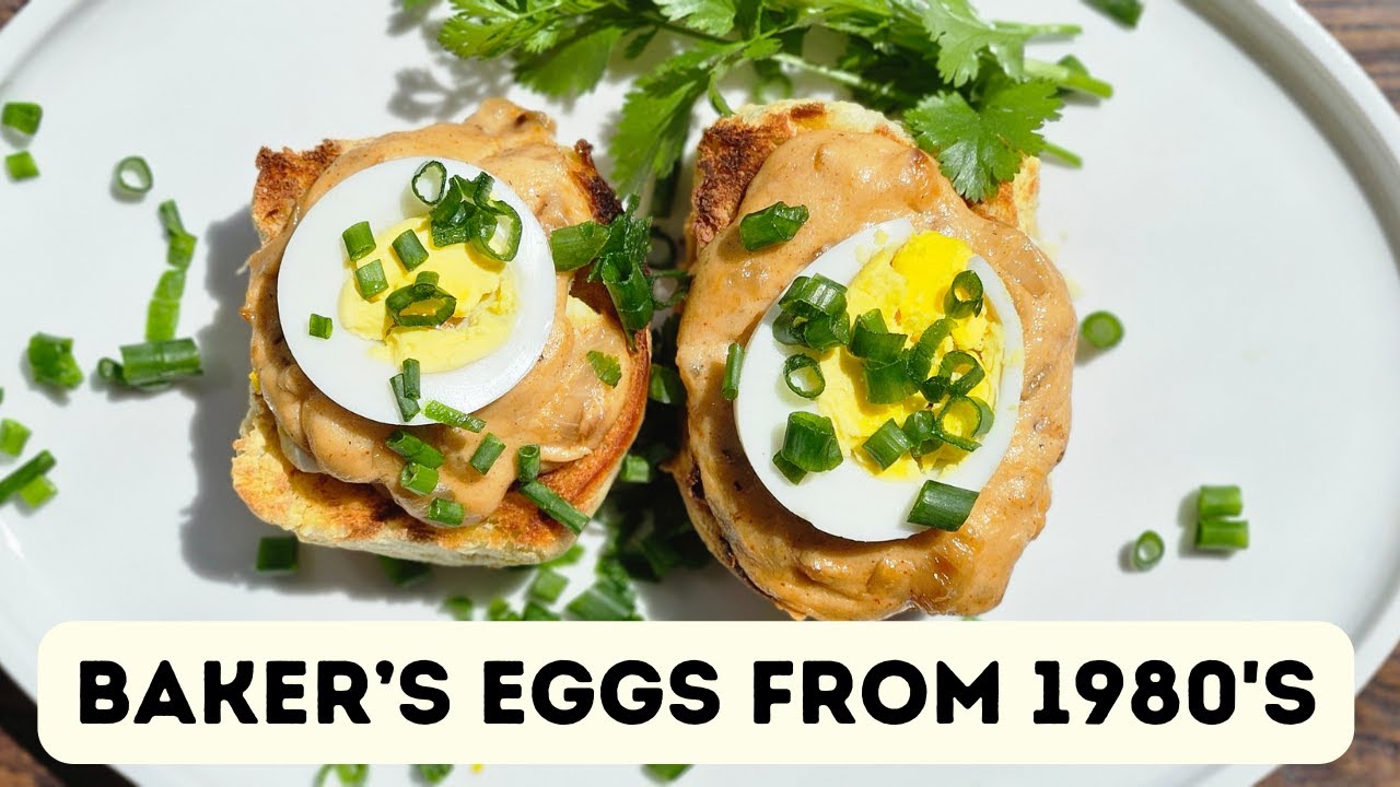 POPULAR EGGS AND BREAD RECIPE from 1980s /Easy breakfast/Budget breakfast