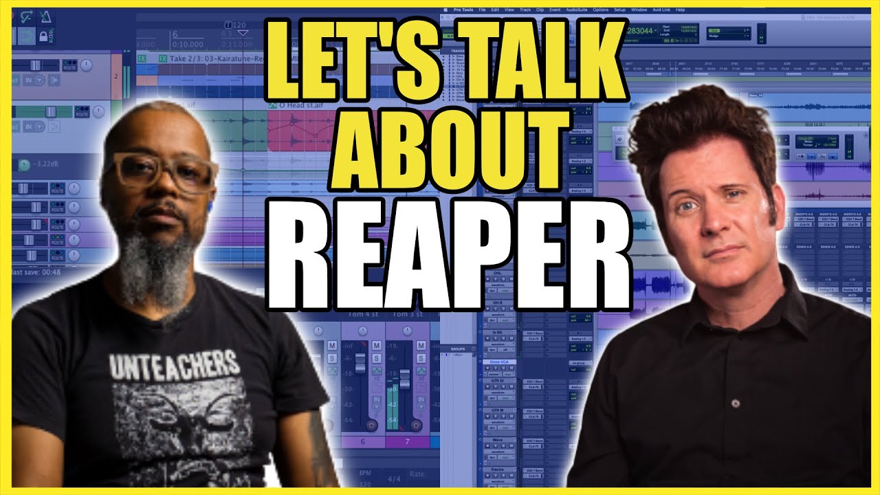 LIVE Change My Mind About REAPER with Myk Robinson