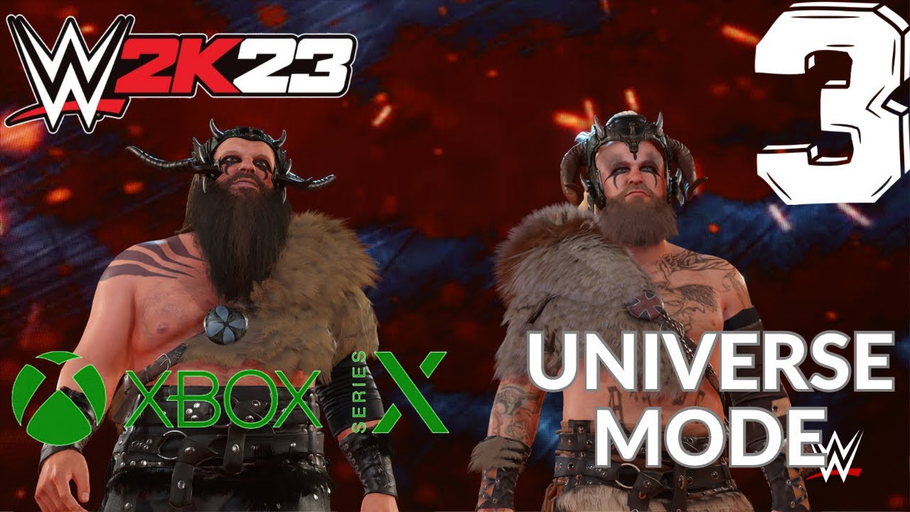 wwe 2k23 gameplay | UNIVERSE MODE