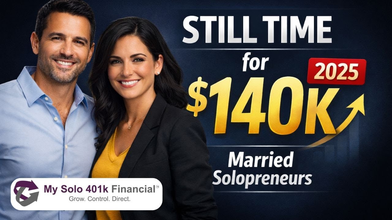Married Solopreneurs: How to Still Get $140K into Mega Backdoor Roth for 2025