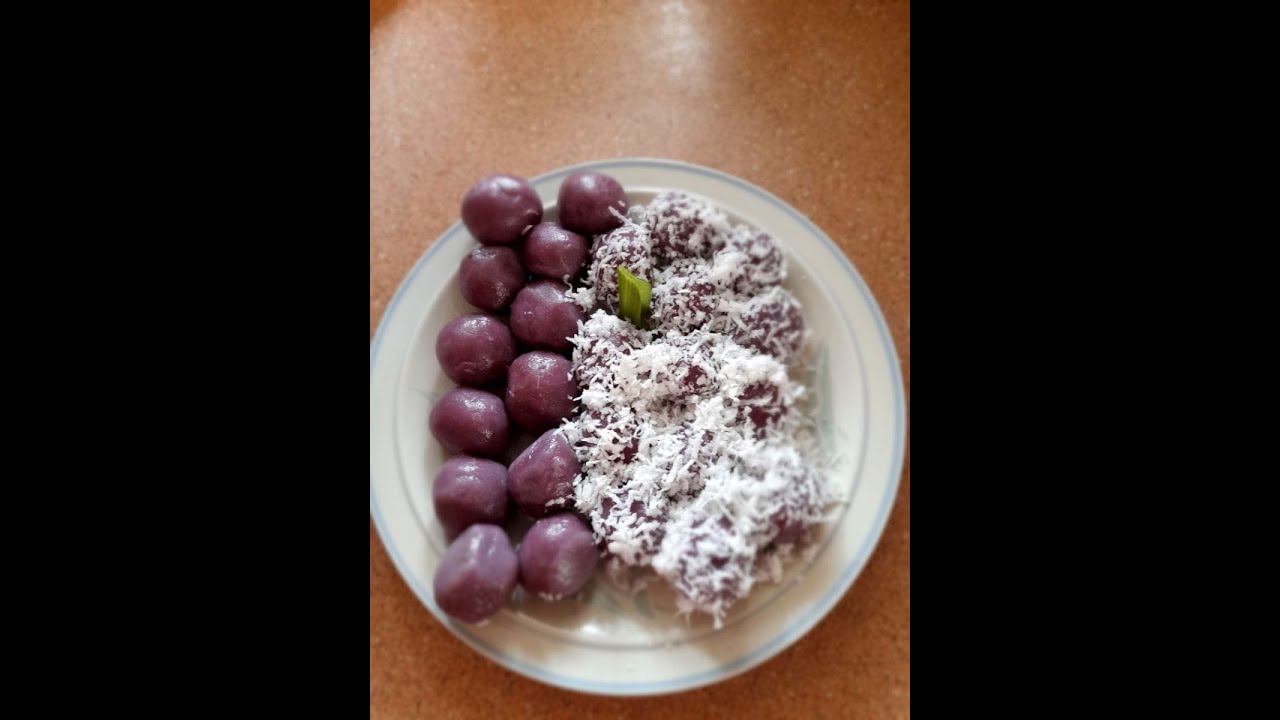 Purple Sweet Potato Klepon
