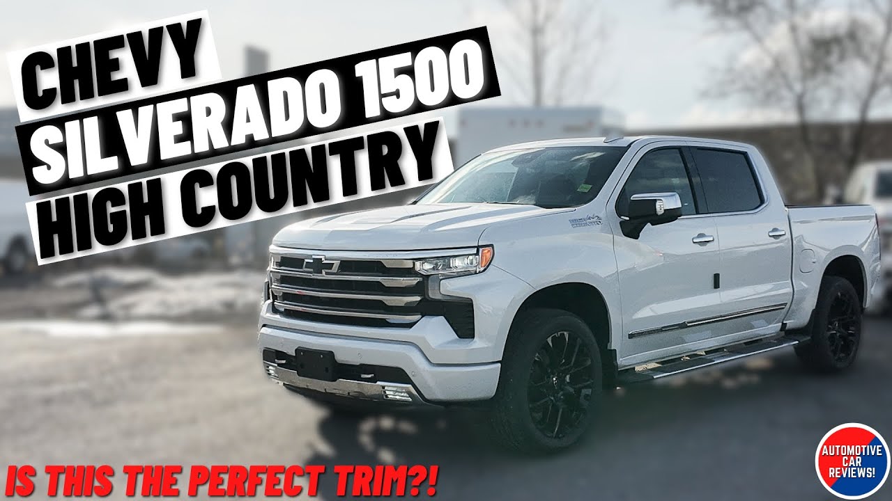 2025 CHEVROLET SILVERADO 1500 HIGH COUNTRY! | *Full Walkaround Review* | Is This The Perfect Trim?!