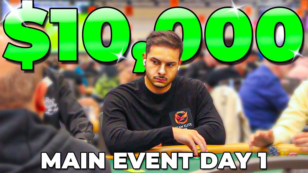 Le MAIN EVENT à $10.000 des WSOP ! 🔥 - Vegas 2024 #10
