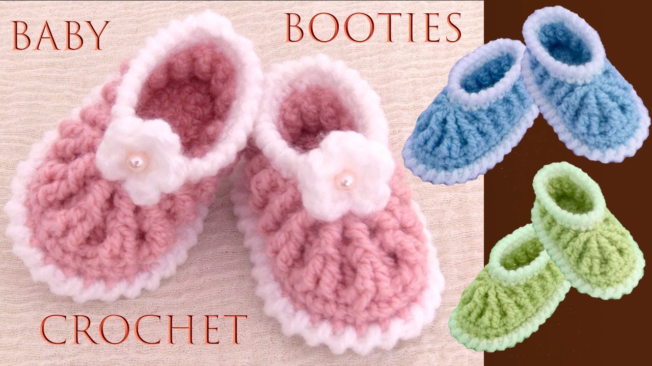 Zapatos para bebes a crochet tejidos fáciles