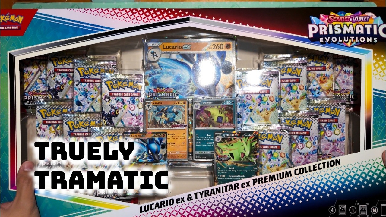 A Truely Tramatic opening ~l~ Lucario & Tyranitar EX Premium Collection