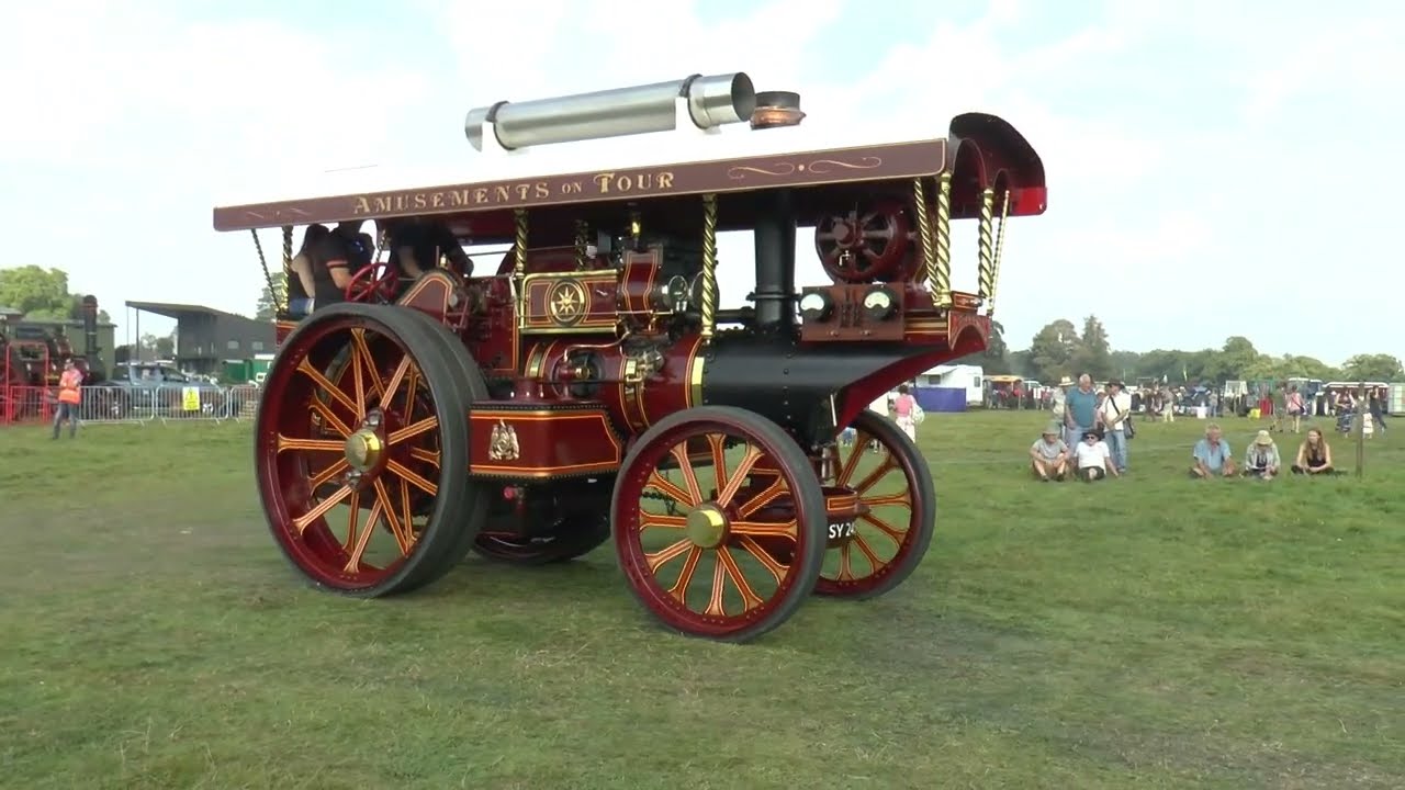 steam engines at henham steam rally 2023