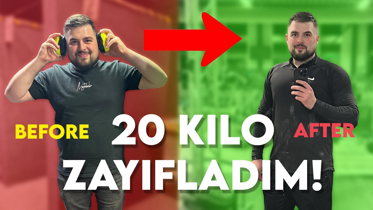 6 Ayda Nasıl 20 Kilo verdim? Kilo Vermek İsteyenler Bu Videoyu İzleyin!