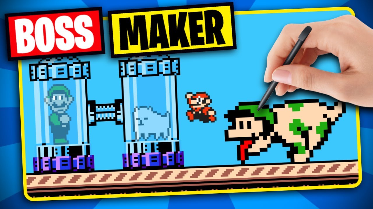 I made Doggo Luigi, It's Uh?! - Mario Boss and Enemy Maker?! (Mario Multiverse)
