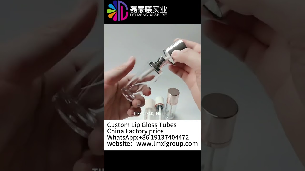 Your Brand, Our Tubes: Complete OEM Lip Gloss Packaging Solution