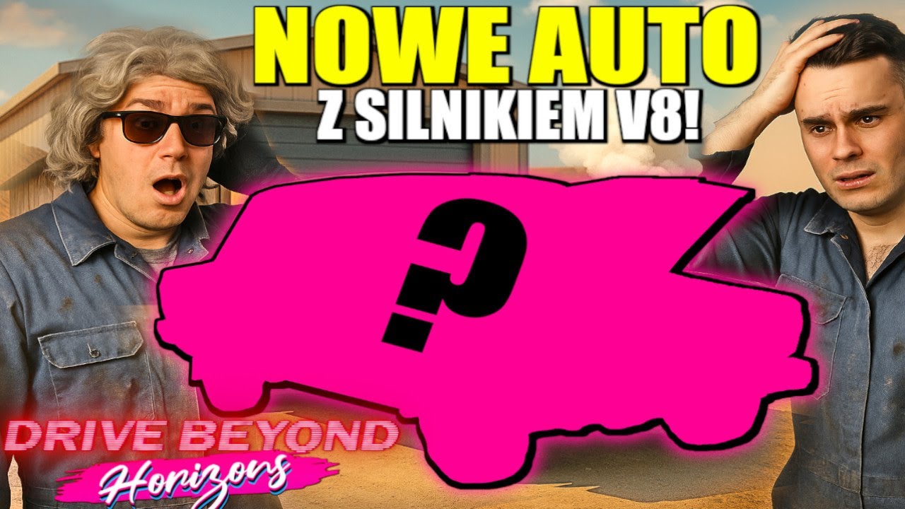😍ZBUDOWALIŚMY NOWE AUTO Z SILNIKIEM V8😱 | Drive Beyond Horizons #2 w/ Koliz