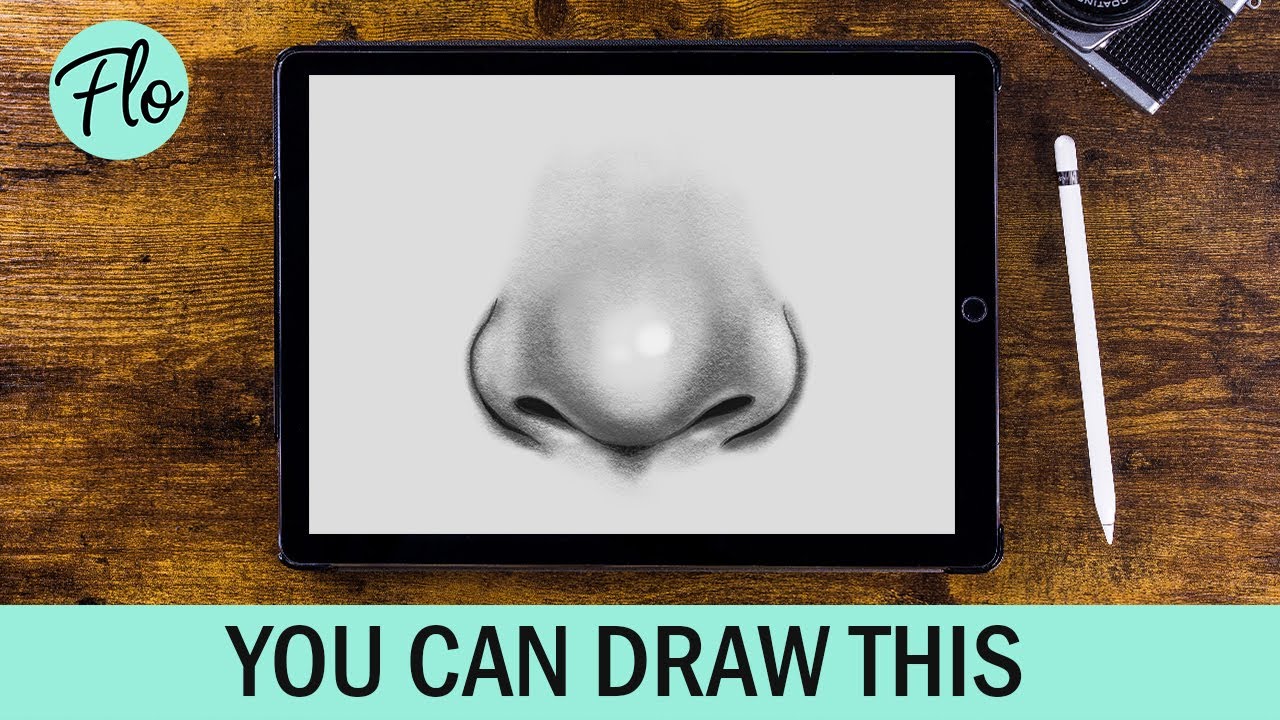 You Can Draw This NOSE in PROCREATE