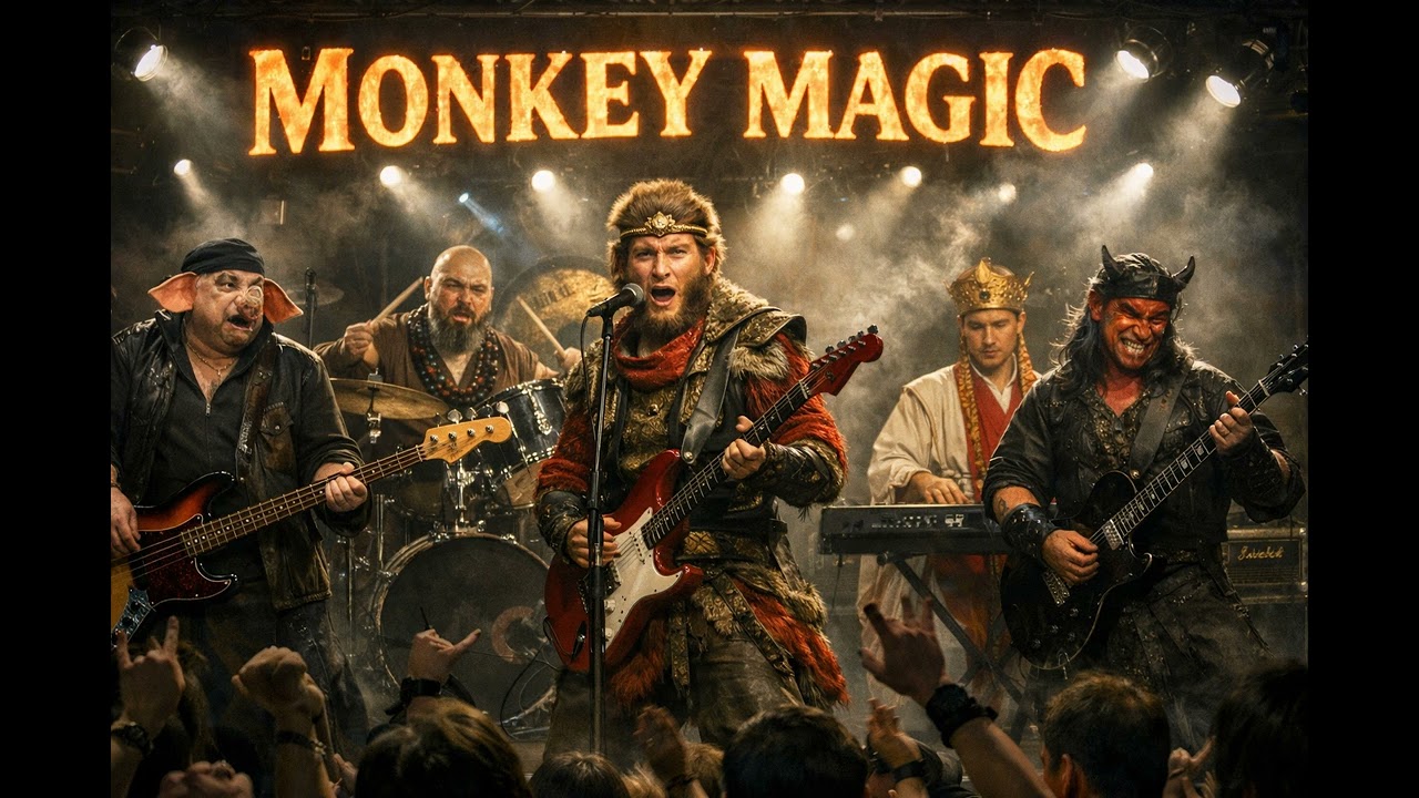 もしもゴダイゴ『モンキーマジック』が洋楽ファンクロックになったら　Funk Rock cover
