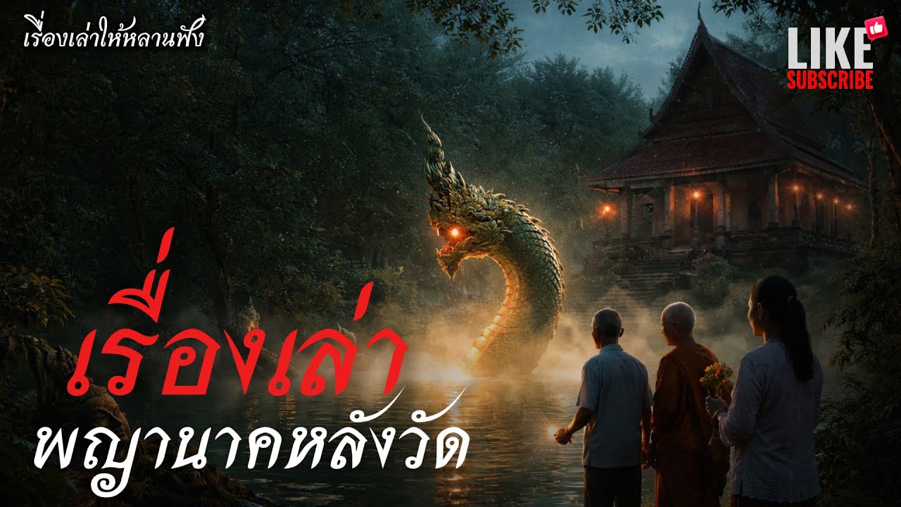 เรื่องเล่าพญานาคหลังวัด เรื่องเล่าให้หลานฟัง l Ep.65 l