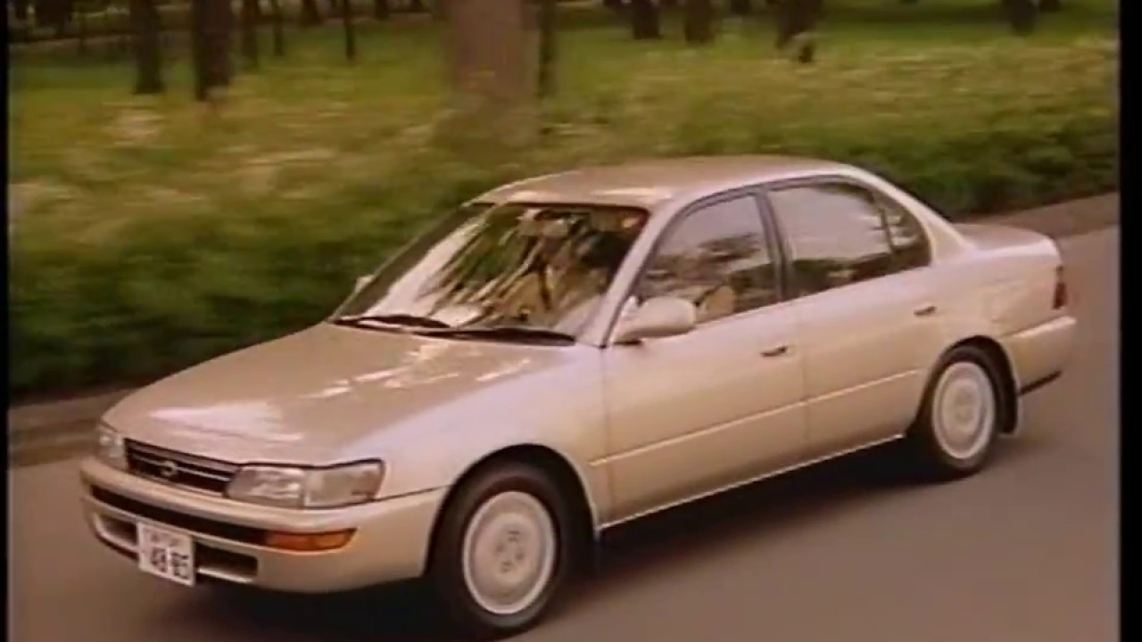 トヨタビデオカタログ　1991年 カローラ（E10#系）